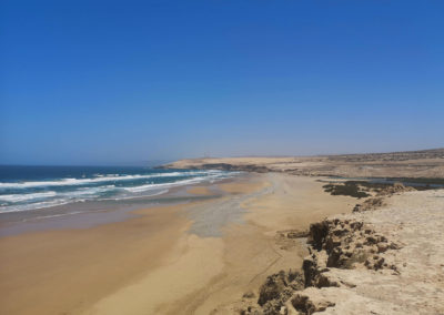 Ocean beach Morocco