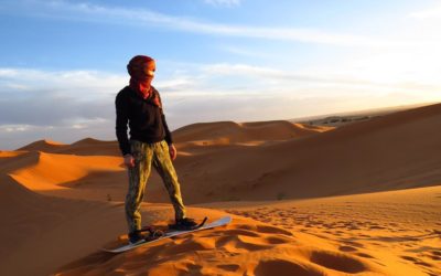 Sand boarding