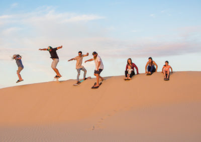 Sandboarding