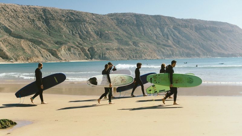 Surf lessons